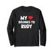 Rudy - My Heart Belongs To Rudy - Love Langarmshirt