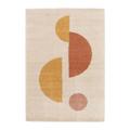 Tapis shaggy épais et confortable terracotta 200 x 290