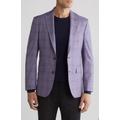 Jay Slim Fit Windowpane Check Blazer