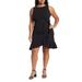 Belted Ruffle Fit N Flare Dress