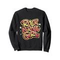 Rock n Roll Girl 50er Jahre Rock n Roll Mädchen Outfit Musik V6 Sweatshirt