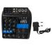 Audio Mixer USB 4 Channel Stereo Line Mixer Professional Stage Equipment 100?240V US Plug