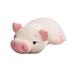 1pc 40/50cm Squishy Pig Stuffed Doll Lying Plush Piggy Toy Animal Soft Plushie Pillow for Kids Baby Comforting Birthday Gift 50cm white open eye