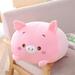 NEW Kawaii Animal Cartoon Pillow Cushion Cute Stuffed Fat Dog Cat Totoro Penguin Pig Frog Plush Toy Lovely Kids Birthday Gift 60cm Pig Pink