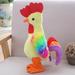 Specollect Musical Squawking Dancing Chicken Robot Chicken Pet Toys Stuffed Animal Talking Walking Singing Rooster Electronic Interactive Stuffed Chicken Plush Toys Gifts
