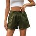 EHQJNJ Female Camo Shorts Women Summer Versatile Elastic Waist Design Denim Shorts Casual Pants Jean Shorts for Women Denim Sexy Womens Padded Bike Shorts