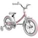 Pre-Owned Segway-Ninebot Kids Bicycle 14 in. in Pink with Training Wheels N1KG14 - PINK (Fair)