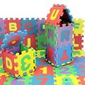 36 Pcs Foam Puzzle Floor Play Mat for Kids Number Alphabet Play Mat Colorful Interlock Puzzle Play Mats