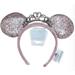 Disney Parks Minnie Mouse Ear Headband Pink Party Bow Princess Crown New W Tag