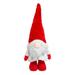Christmas Gnome Doll Ornament Lovely Red/Golden/Silver Color Plush Dwarf Doll Decoration Standing Posture Faceless Doll Plushies Christmas Party Scene Home Decoration