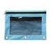 JingChun 3-Ring Pen Pencil Pouch with Clear Window Stationery Bag Binder Case Classroom Organizers
