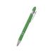 CGLFD Aluminum Rod Pen Spray Adhesive Click Pen Dual-use Screen Stylus Business Student Writing Ballpoint Pen Green