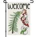 Cute Christmas Tree Gard Flag 12x18 Double Sided Welcome Snowman Star Small Sigs Winter Seasonal Yard Outdoor rations