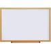 Universal Dry Erase Board Melamine 36 X 24 Oak Frame ()