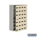 Salsbury Industries Recessed Mounted with 28 A Doors 27 Usable in Resettable Combination Locks Cell Phone Storage Locker