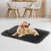 Brother Teddy Dog Bed Blankets Solid Color Pet Beds Washable-Rectangle Pet Autumn Winter Warming Beds Soft Fluffy Warm and Cozy 29.5 X39.3 Dark Gray