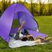 Pop Up Beach Tent iMounTEK Waterproof Anti-UV 2/3 Person Camping Tent for Beach Camping Fishing Lake