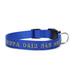 Heavy Duty Dog Collar Tough Dog Collar Reflective Dog Collar with Aluminum D Ring Leash Clip