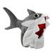 Pet Shark Hat Halloween Costumes Dog Shark Plush Headpiece Adjustable Adorable Cat Hat for Cosplay Party S 7.9?11.8in