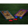 DIQIN LED Cornhole Set 4 x2 /3 x2 Regulation Size Cornhole Boards Games Set Corn Holes Outdoor Game Corn Hole Game Set w/ 2 Boards 8 Beans Bags for Backyard Beach Lawn