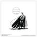 Gallery Pops DC Comics Batman 85th Anniversary - Batman 1989 Moon Pose Wall Art Unframed Version 12 x 12