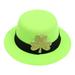 Deagia Desk Organizer Clearance St. Patrick s Day Green Hat Hair Card Top Hat Decoration Irish Festival New Discount