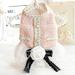 Pet Dog Lace Dress Clothes for Small Dogs Luxury Dog Clothes Tutu Skirt Princess Fluffy Skirt Cotton Apparel Pet Clothes