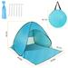 Pop Up Beach Tent iMounTEK Waterproof Anti-UV 2/3 Person Camping Tent for Beach Camping Fishing Lake