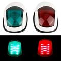 1 Pair of Left Right Singal Lamp Universal Navigation Light for Boat / Marine / Yacht