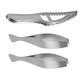 Stainless Steel Fish Scale Planer Kitchen Utensils Kitchen Gadget Swift Clean Fish Scales Remover Cleanser Fish Scraper