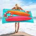 Dopebox Microfiber Travel Towels for Beach Lightweight Large Oversized Beach Blanke Absorbent Beach Blanket for Travel Pool Swimming Camping Yoga Gym Sports Quick Fast Dry Super Absorbent (C)