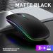 Bluetooth Wireless Mouse Gamer Rechargeable Wireless Computer Mause RGB LED Backlight Ergonomic Gaming Mouse for Laptop PC Mice