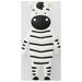 1Pcs Cute Wall Hooks Fridge Wall Decoration Adhesive Hooks Robe Hat Keychain Rack Coat Hook Hanging Bathroom Towels Clothes Hanger Plug Holder Zebra