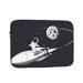 Astronaut 15 inch Portable Laptop Sleeve Compatible with MacBook Air Notebook Computer Case for Men Women College School Students