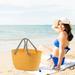 Aufmer Plastic Beach Bags Sandproof Outdoor Plastic Portable Travel Bags Washable Tote Bag For Beachâ”‚Sportsâ”‚Marketâœ¿Latest upgrade