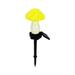 Outoloxit Solar Garden Light Umbrella Plantfloor Lamp IP65 Water Proofing Solar Outdoor Light Decoration Solar Outdoor Light Solar Garden Decorative Light Courtyard Yellow