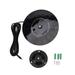 Solar Panel 10W 5V Efficient Conversion Waterproof Round Shape for Outdoor Security Camera LED Light