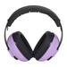 Noise Reducing Headphone NRR 31DB Sound Insulation Hearing Protection Comfortable Foldable Ear Muff Purple