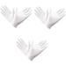 9 Pairs Gloves for Jewelry Inspection Food Prep Gloves Uniform Gloves Moisturising Glove Industrial Gloves Moisturizing Glove Spa Glove White Cotton Gloves Tight Work Clothing