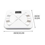 Deagia Utility Knife Clearance Digital Weight Scale Smart and Accurate Bathroom Scale with Clear Led Display Bluetooth Scale Supports Mobile App Maximum Load Capacity 180Kg Home Decor