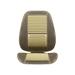Breathable Comfortable Seat Cover Car Seat Cushion Back Brace Massage Support Cushion for Summer Auto Accessories(Black)