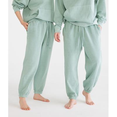 Aeropostale Womens' Essentials Jogger Sweatpants - Green Blue - Size XXL - Cotton