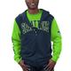 Men's G-III Sports by Carl Banks Navy/Neon Green Seattle Seahawks T-Shirt & Full-Zip Hoodie Combo Set