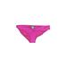 Sunsets Swimsuit Bottoms: Pink Solid Swimwear - Women's Size X-Large