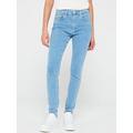 Tommy Jeans Skinny Jeans - Blue, Blue, Size 28, Inside Leg 32, Women