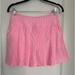 Lilly Pulitzer Shorts | Lilly Pulitzer Upf 50+ Luxletic Priska Skort Sz 2 | Color: Pink/White | Size: 2