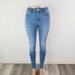 American Eagle Outfitters Jeans | American Eagle Outfitter Women's Blue Curvy High Rise Jegging Jeans Size 4 | Color: Blue | Size: 4