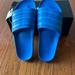 Adidas Shoes | Adidas Womens Mens Flip Flop Sandals Size 8 Blue Lightweight & Comfy | Color: Blue | Size: 8