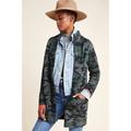 Anthropologie Jackets & Coats | Anthropologie Field Flower Camo Wool Sweater Coat | Color: Green | Size: Xs