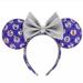 Disney Accessories | Mickey Mouse And Friends Loungefly Ear Headband For Adults Disney100 | Color: Purple/Silver | Size: Os